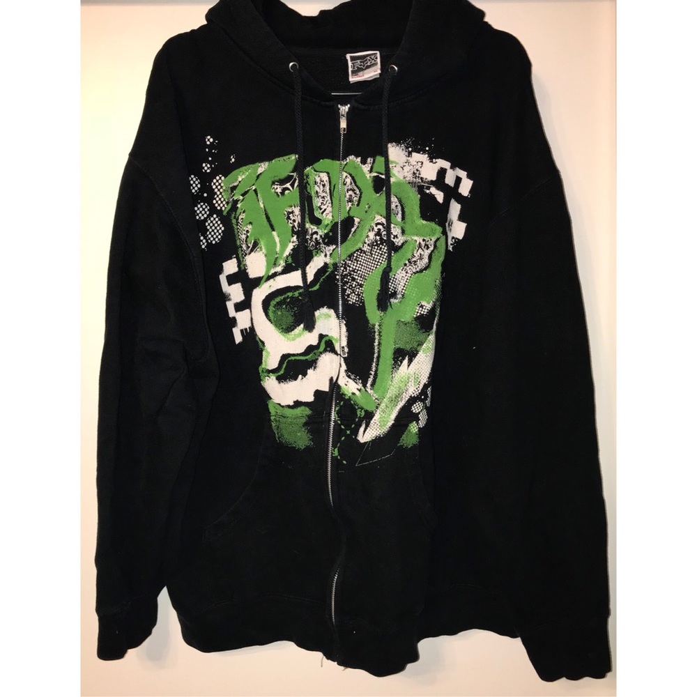 Fox Zip Up Sweatshirt